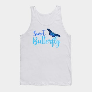 Cute Butterflies Design - Sweet Butterfly Tank Top